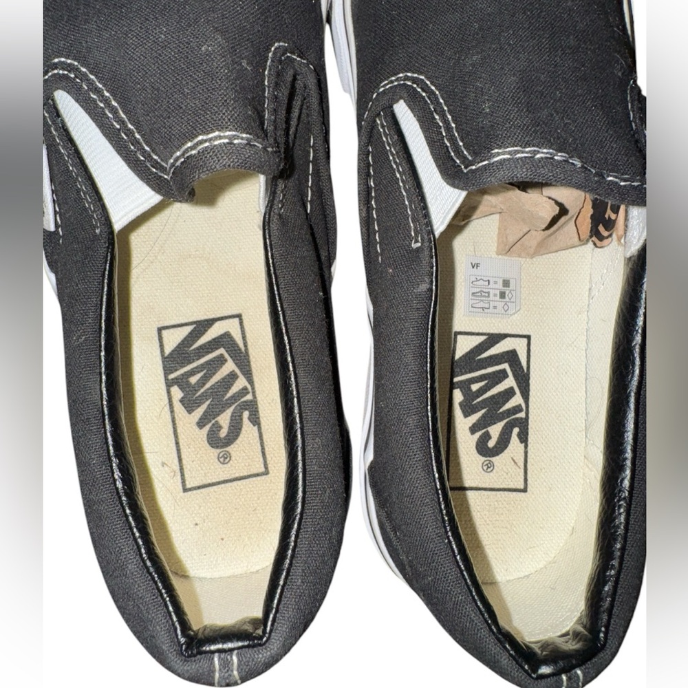 Vans Black Slip-On Sneakers - Picture 3 of 5